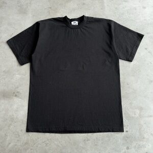 Vintage 90s Blank Black Short Sleeve Tee - L